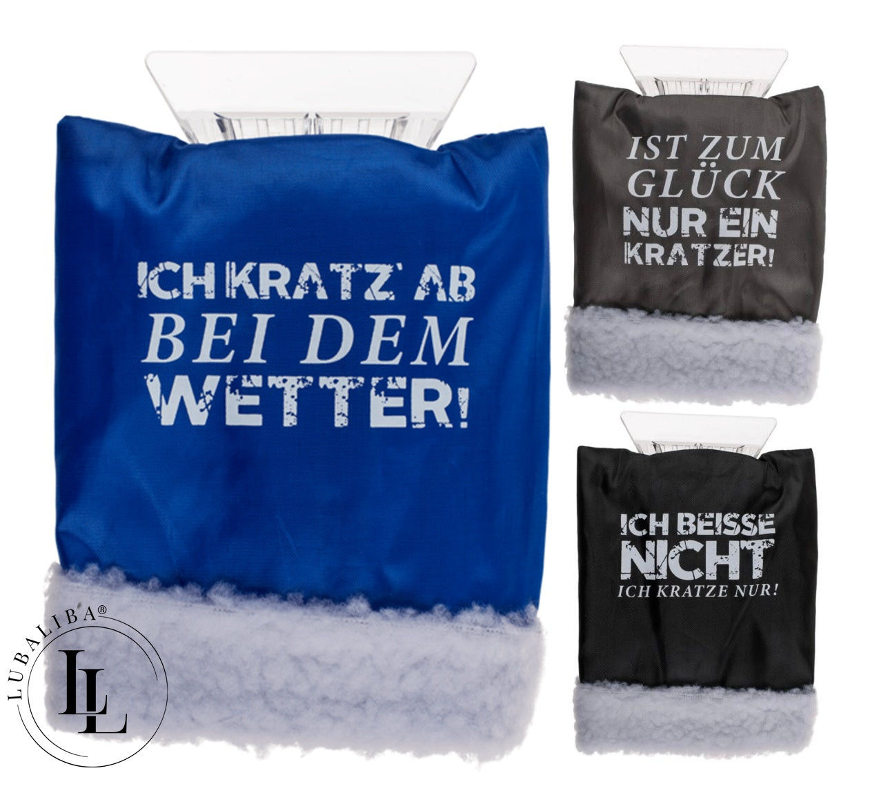 Eiskratzer mit Sprüchen - Farbwahl